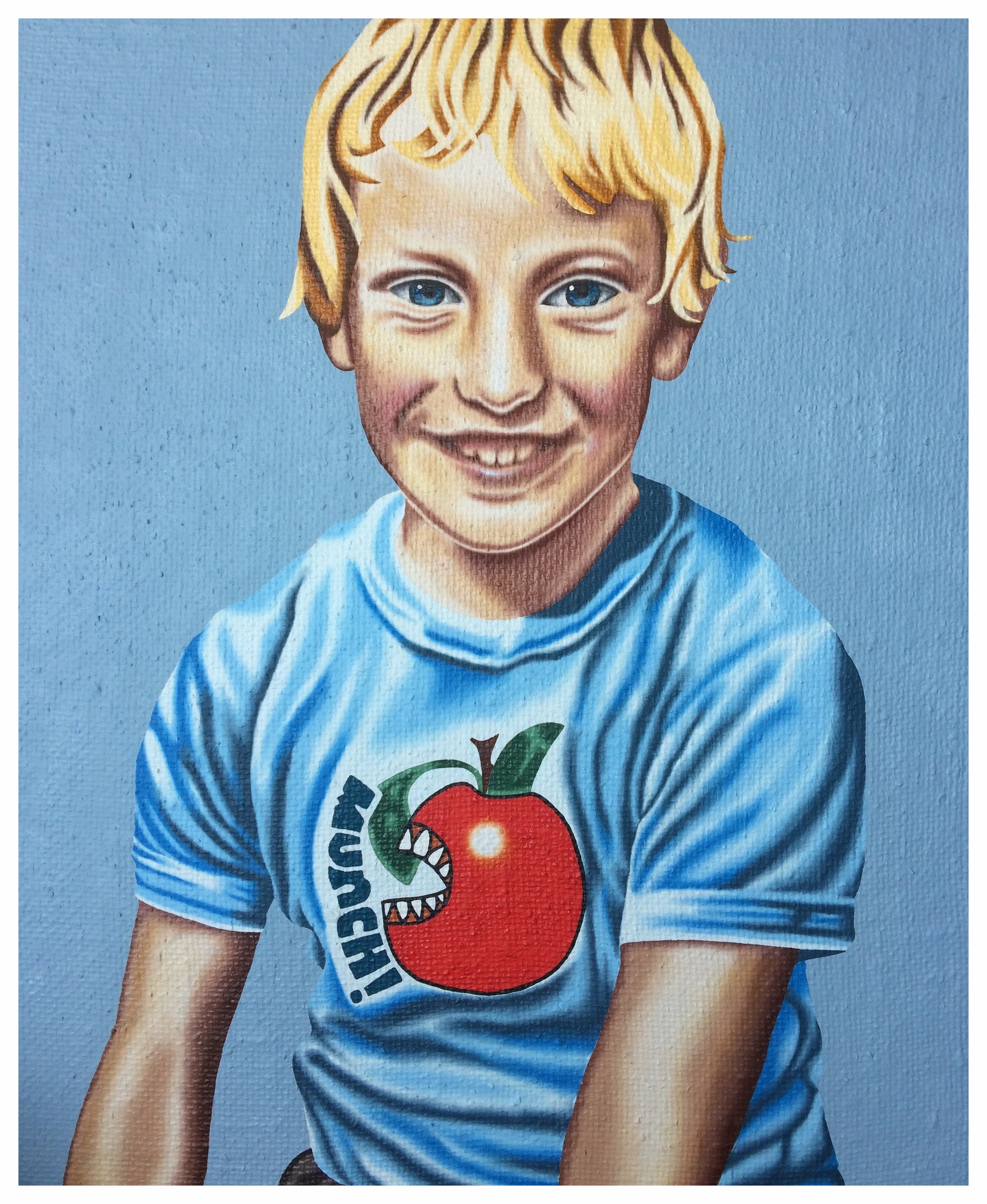 'Rodney Lincoln' Oil on Hessian & Board 710x560mm