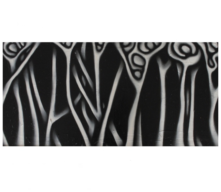 'Lost Landscape Series - Manuka 2' Oil on Board 395x750mm