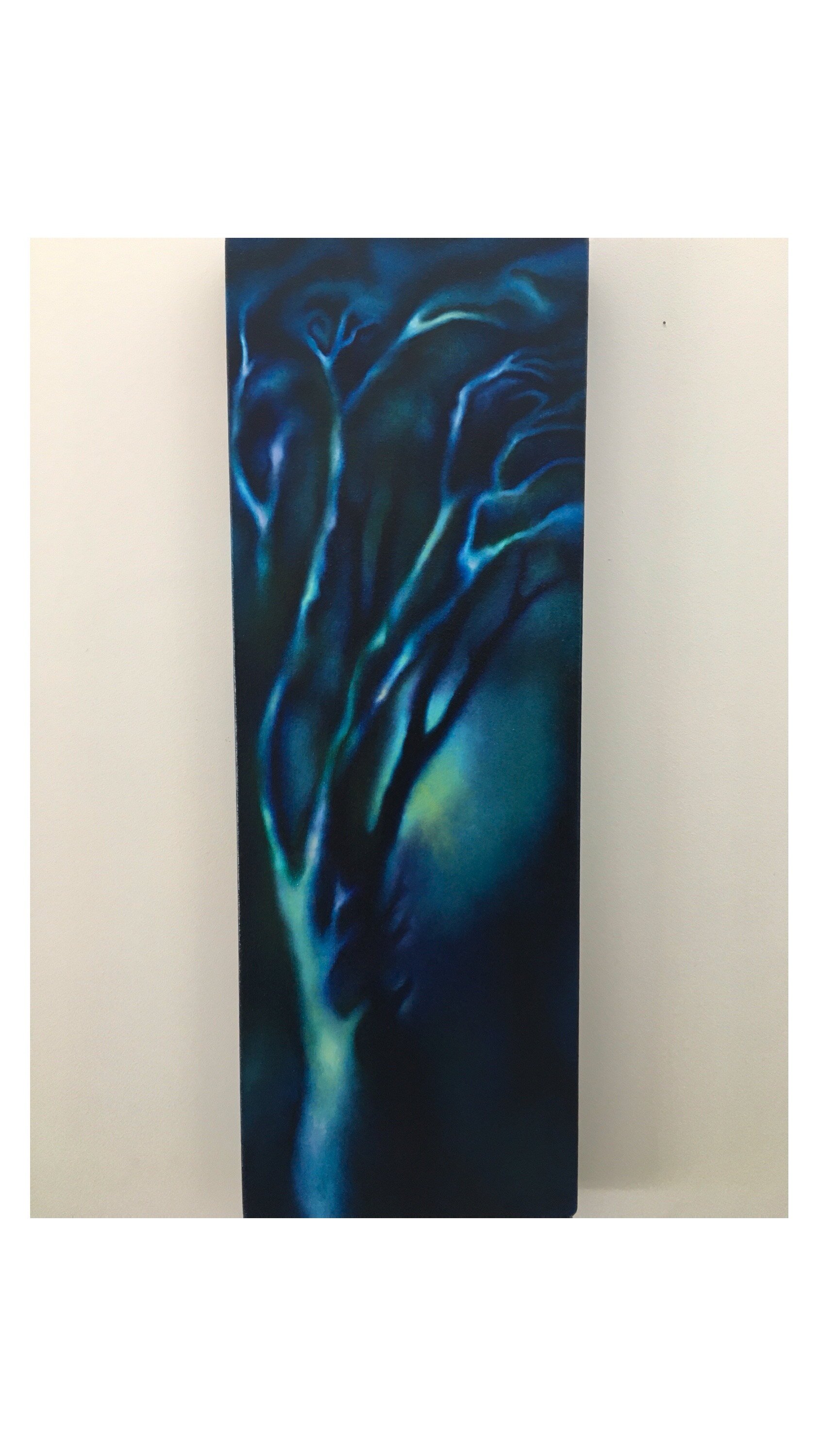 'If I was the moon, and you were my light' Oil on Canvas 800x280mm Sold
