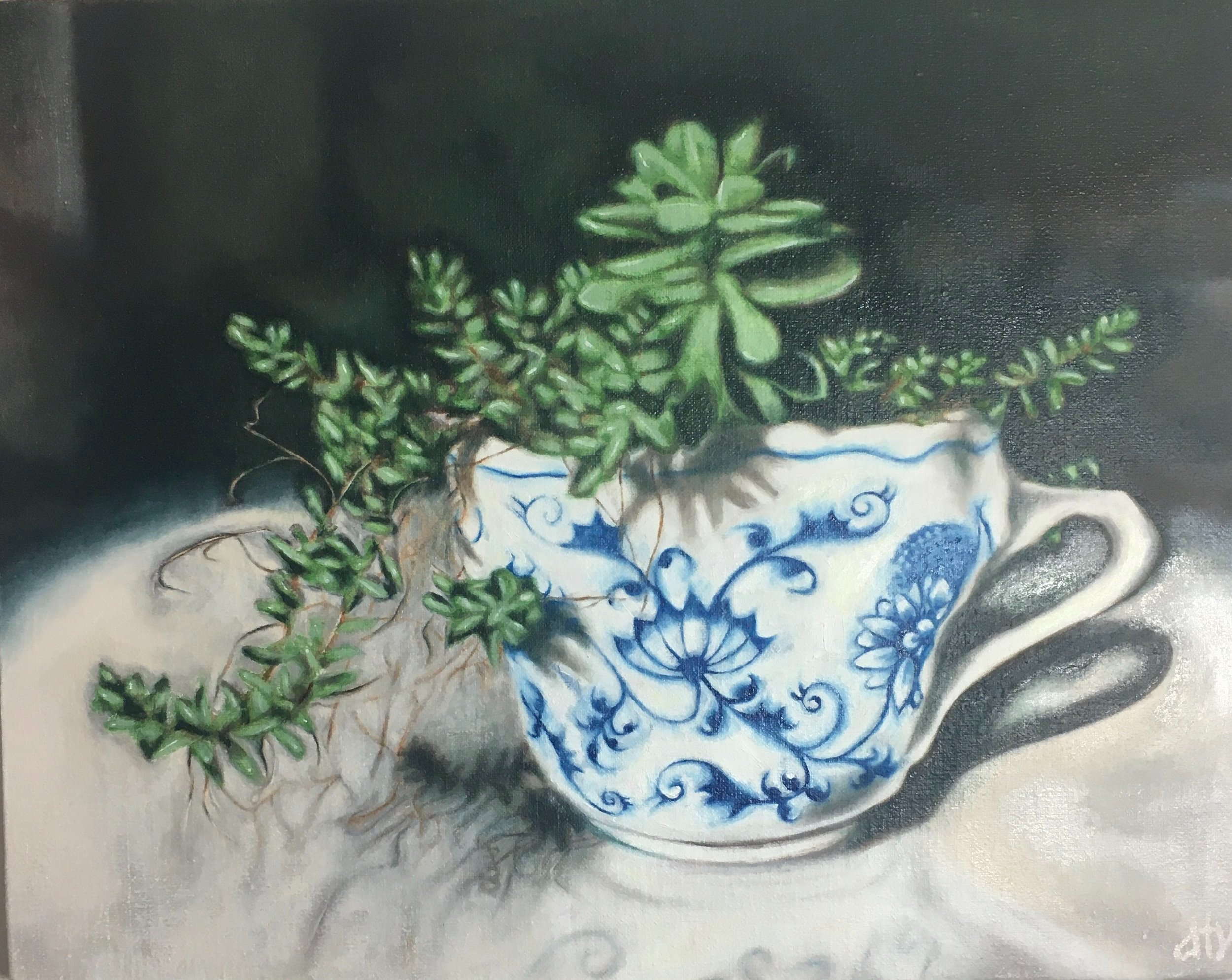 'Hospice' Oil on Canvas 280x360 mm SOLD