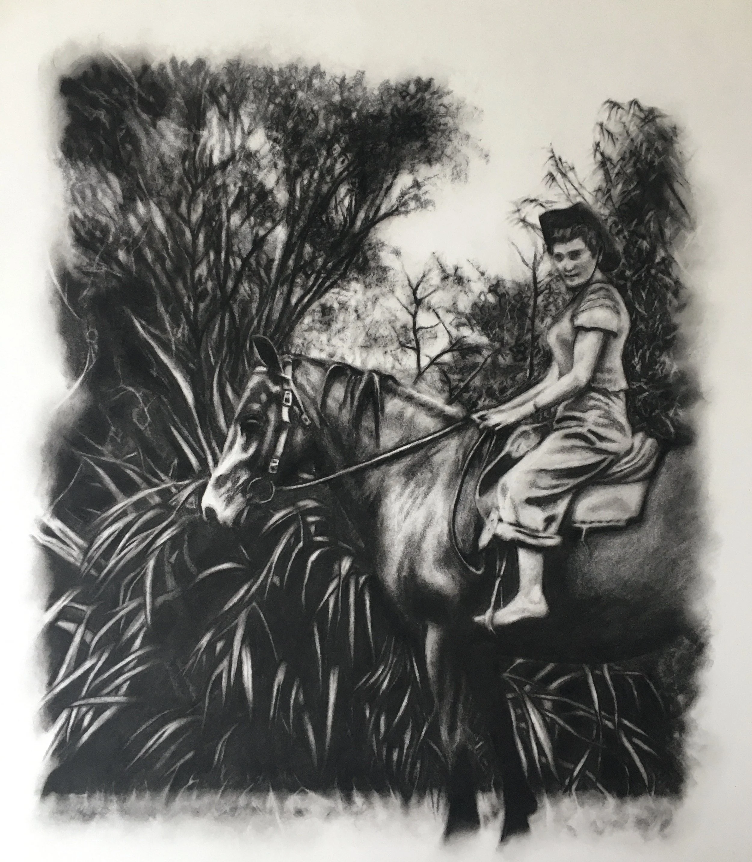 'Edna at Hahei 1950'