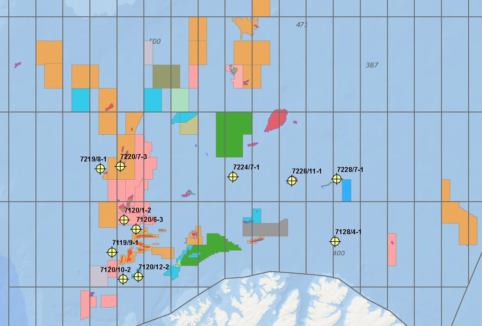 11 Barents Sea wells