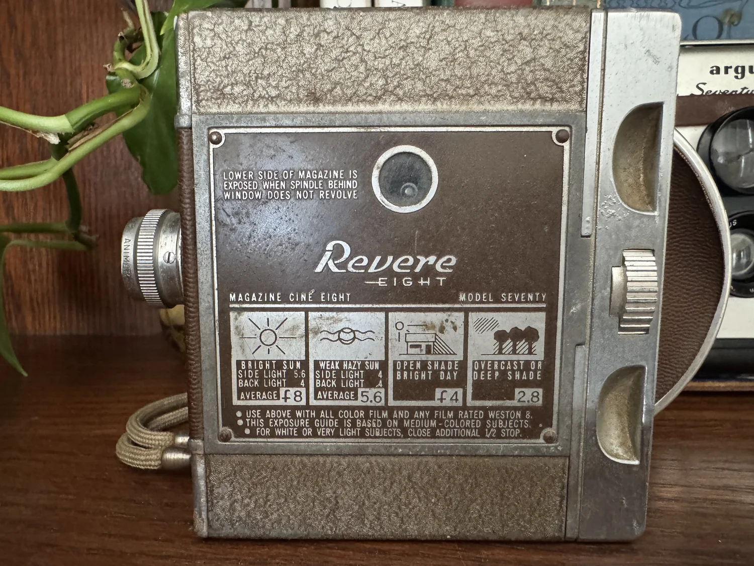 Revere Eight Model 70 Movie Camera — Rebecca Dolber
