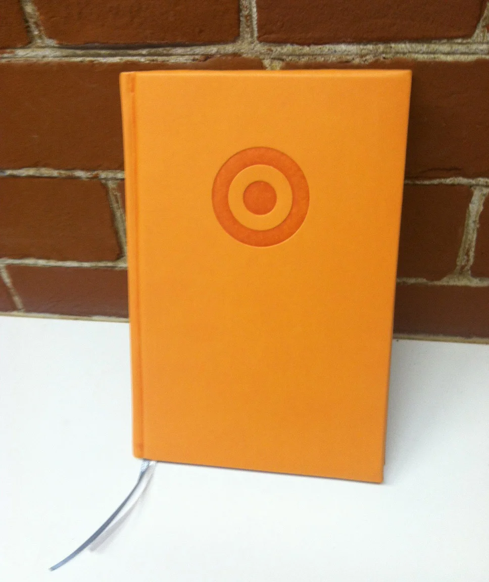 Some brands that truly elevate the art of merchandise in a relevant, interesting way: a branded journal from Target one might actually use.