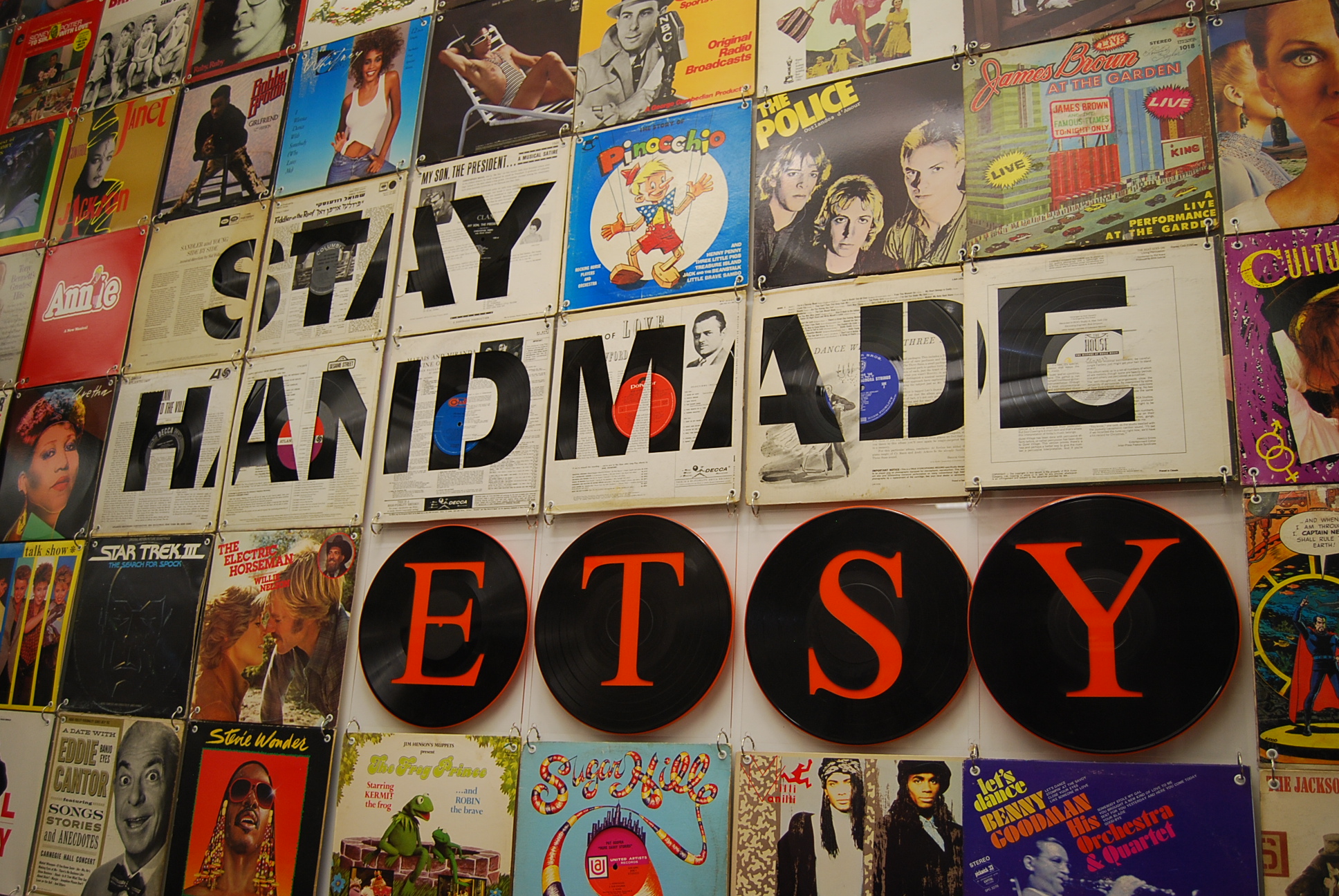 Etsy is a peer-to-peer (P2P) e-commerce website focused on handmade or vintage items and supplies, as well as unique factory-manufactured items including art, photography, clothing, jewelry, food, bath and beauty products, quilts, knick-knacks, and toys. The site follows in the tradition of open craft fairs, giving sellers personal storefronts where they list their goods for a fee of US $0.20 per item. With 54 million users registered as members, the online marketplace connected 1.4 million active sellers with 19.8 million active buyers. Image Courtesy: Charles Hudson