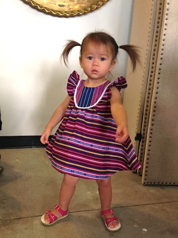 Fitting is done. Amelia was a great fit model, very cooperative and patient.