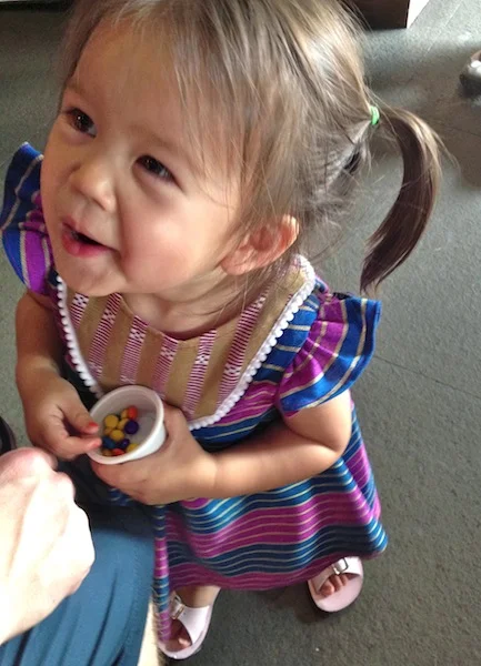 Candy, marshmallows, jelly beans, and chocolate all day!