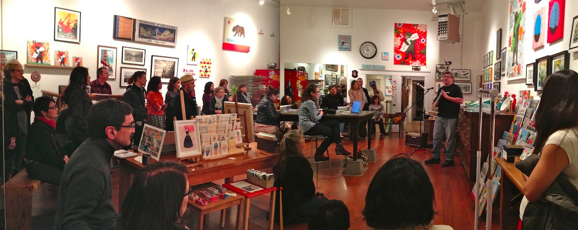 It's a house full of kind and creative people.