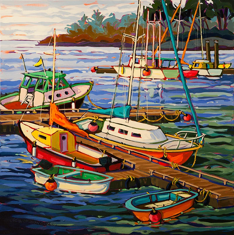LIGHT AND BREEZY (36x36)