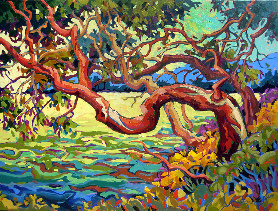 LEANING TOWARDS BRIGHTNESS (30x40)