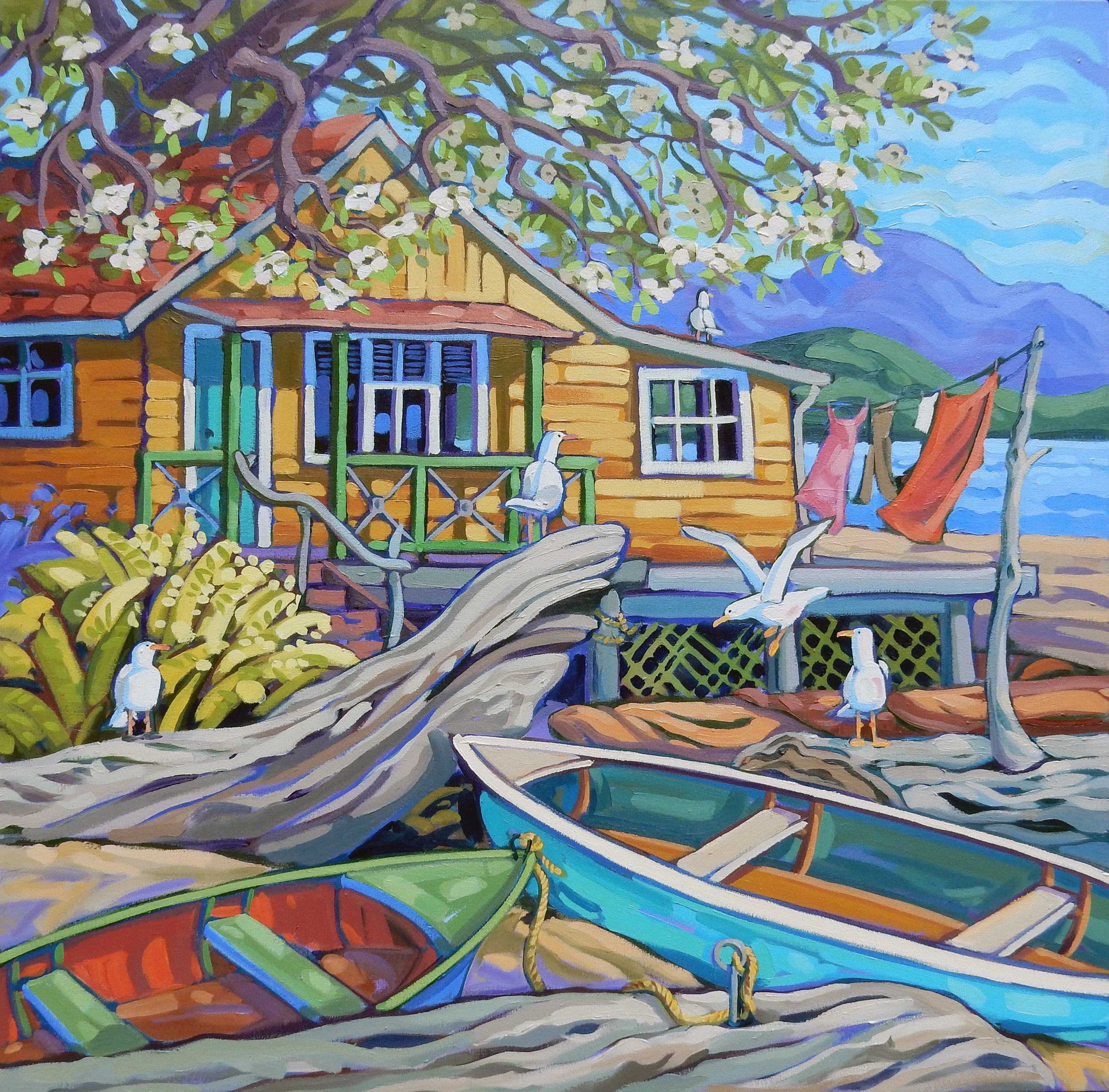 TRAVELLING LIGHT (36x36)