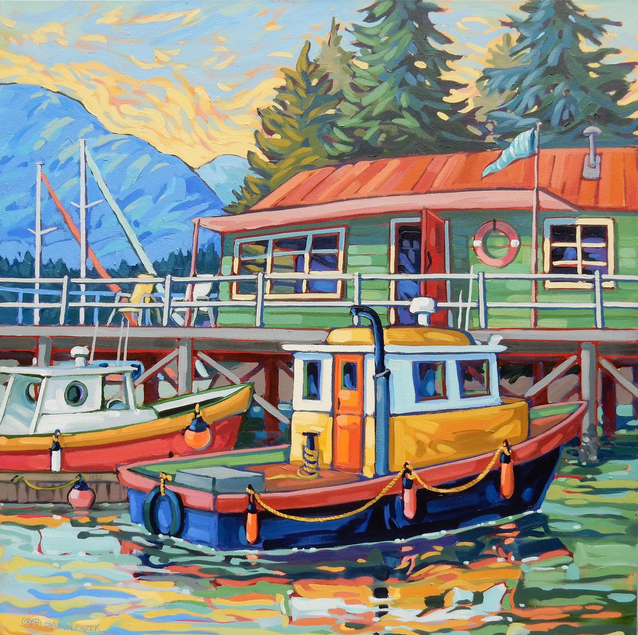 WELCOME RETURN (36x36)