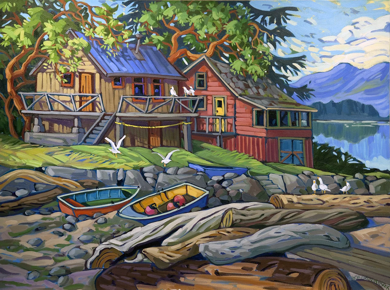 A CALM DISPOSITION (36x48)