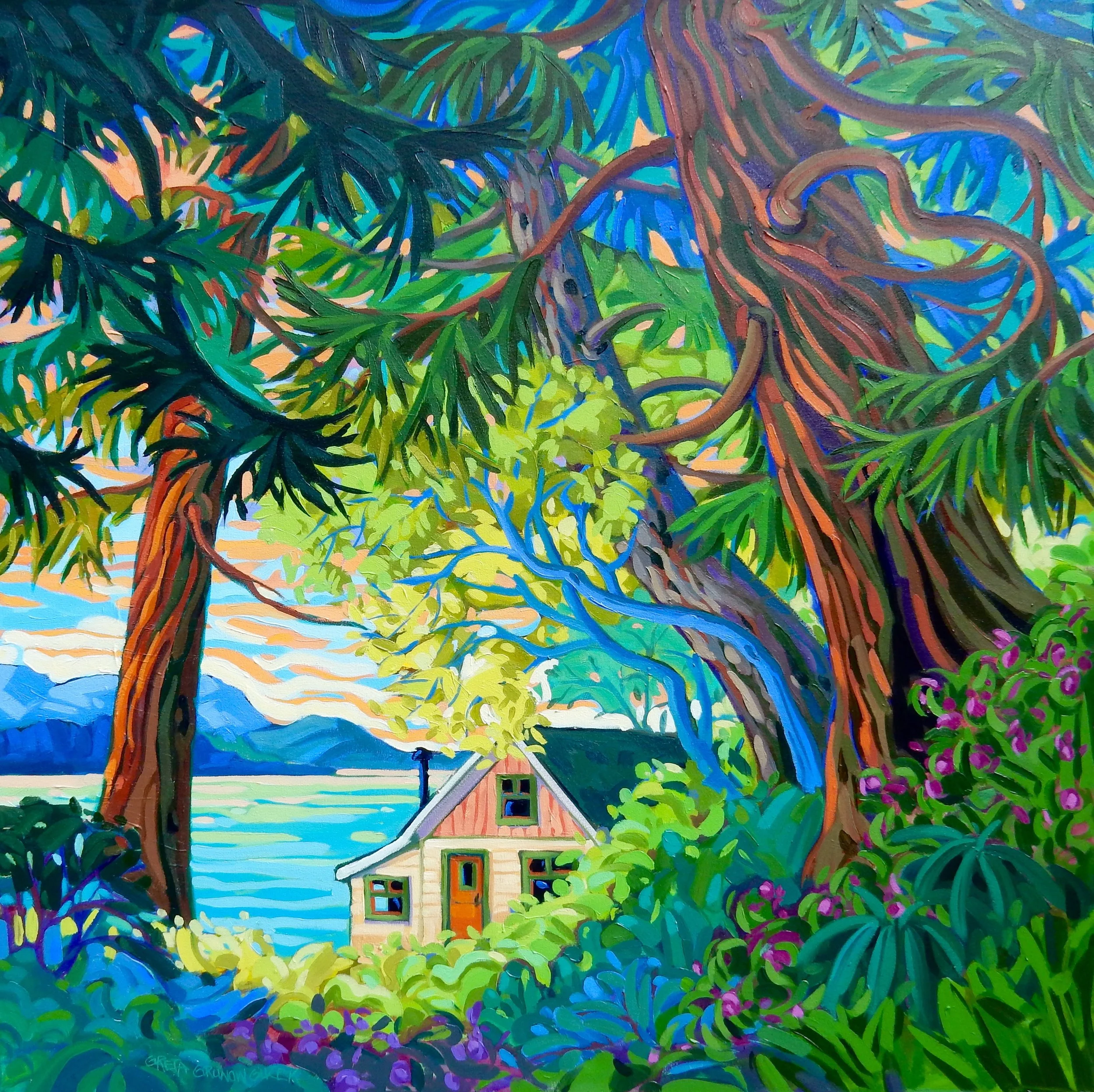 BEING IN THE WORLD (40x40)