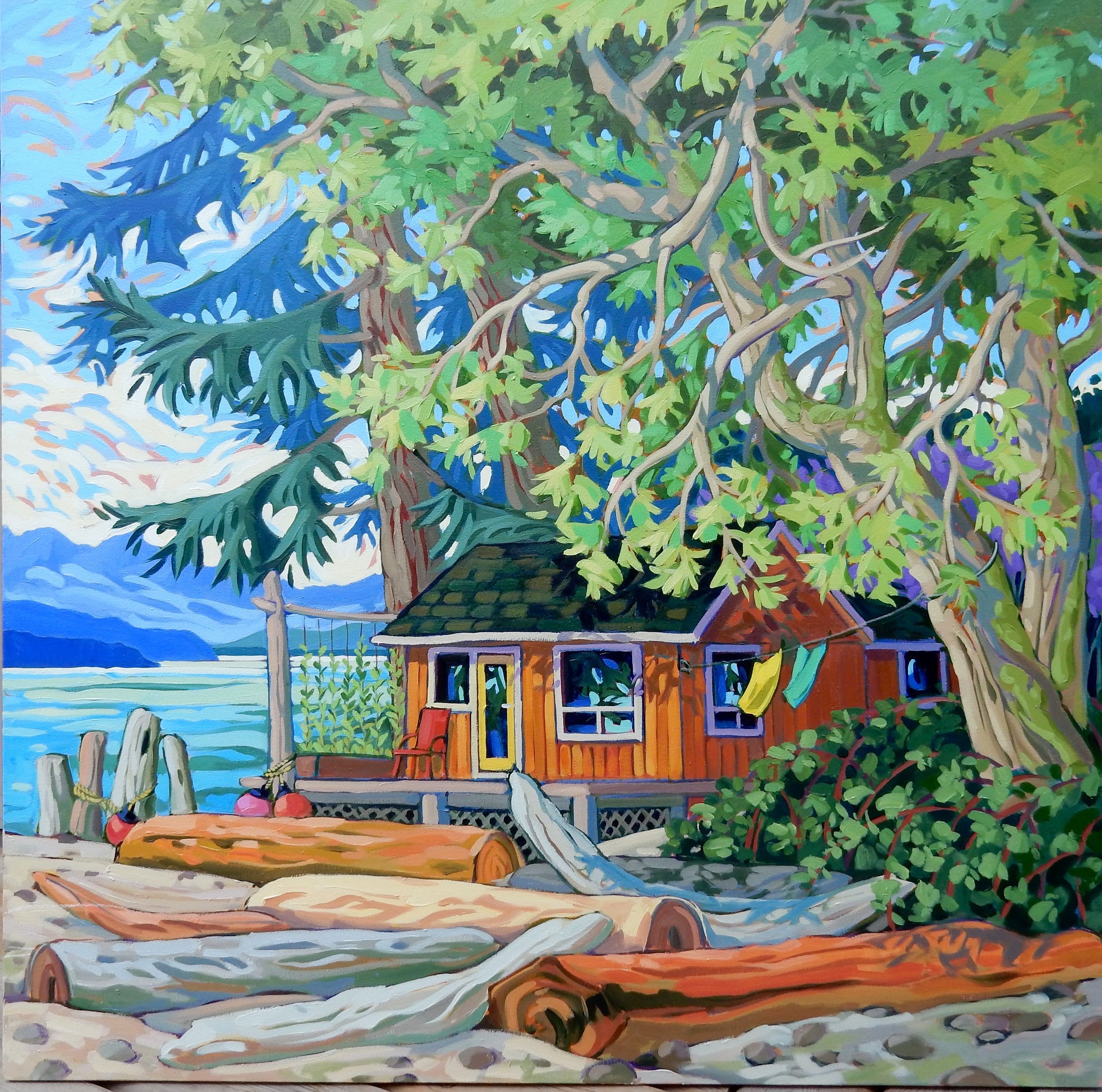 OUTSIDE LOOKING IN (48x48)