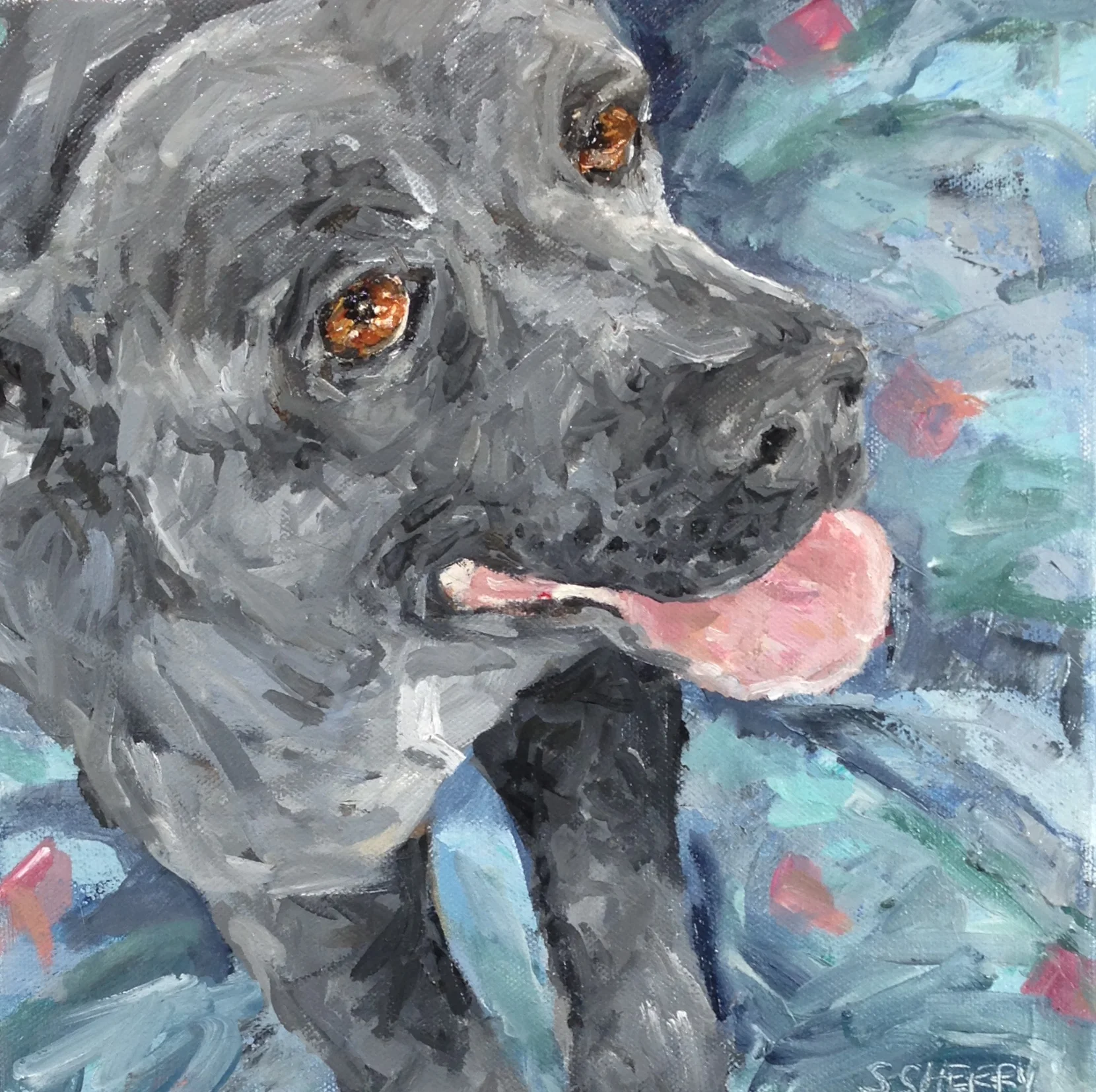 The Artsy Equine: Day 1, Dog 1