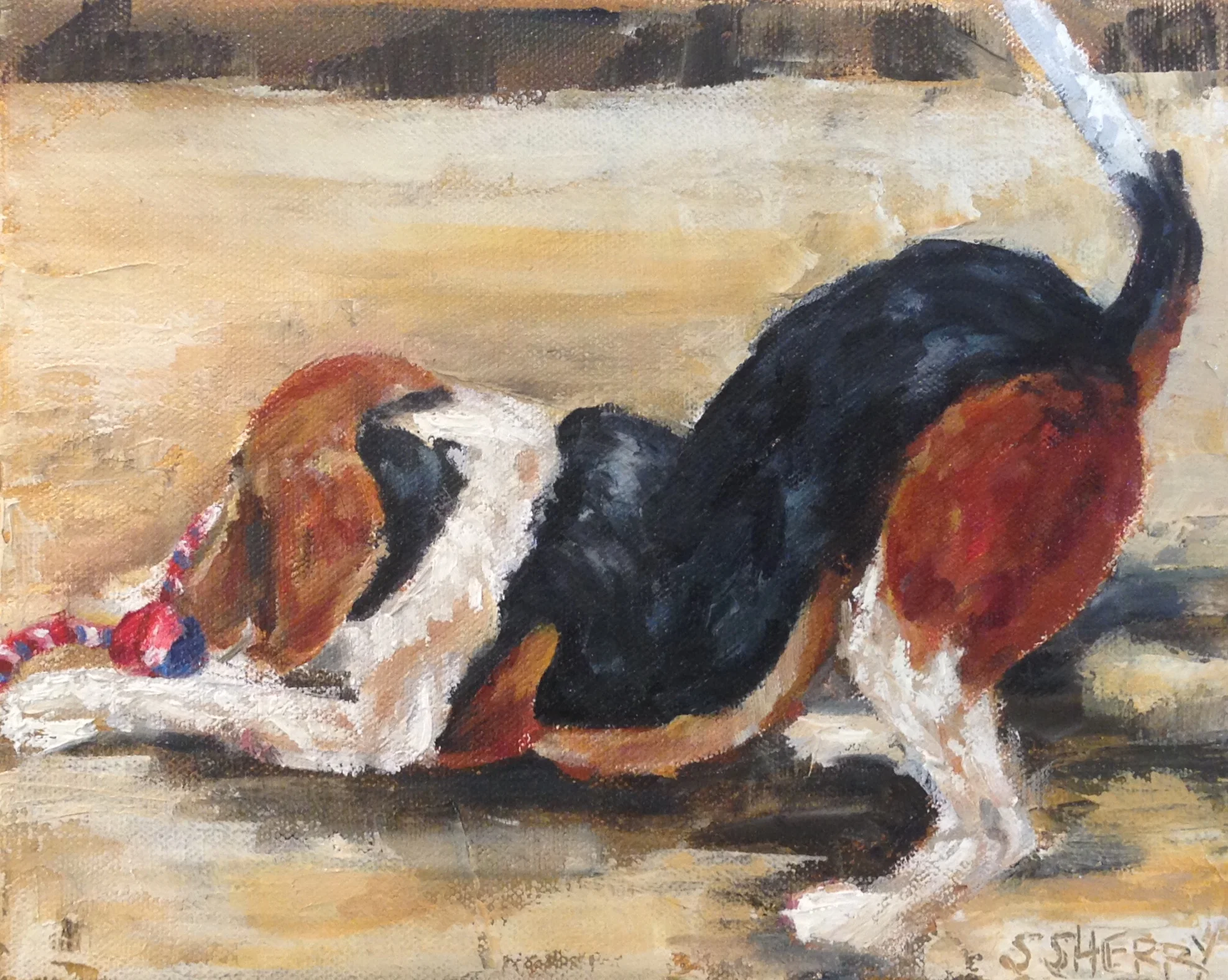 The Artsy Equine: Day 4, Dog 4