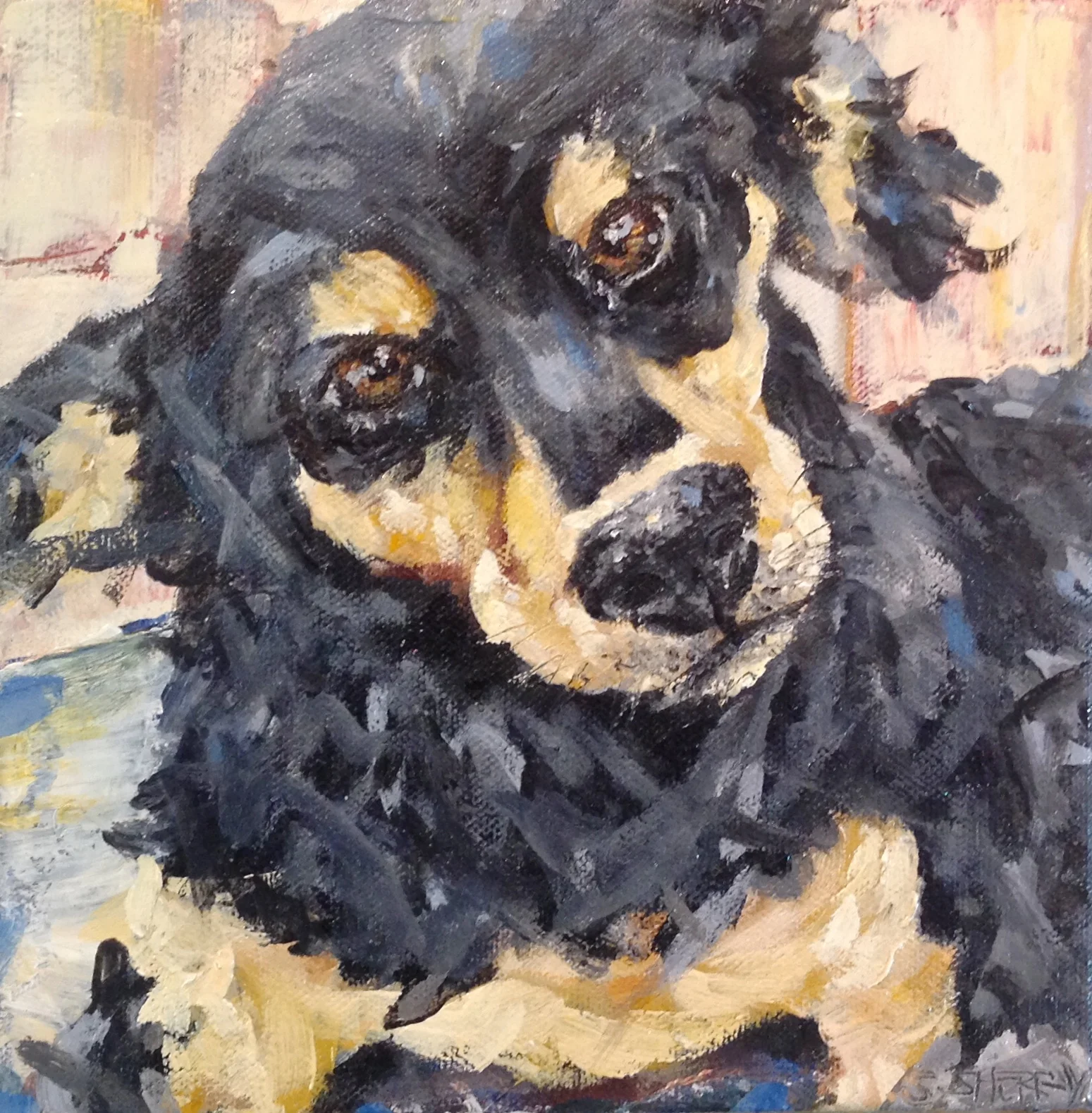 The Artsy Equine: Day 6, Dog 6