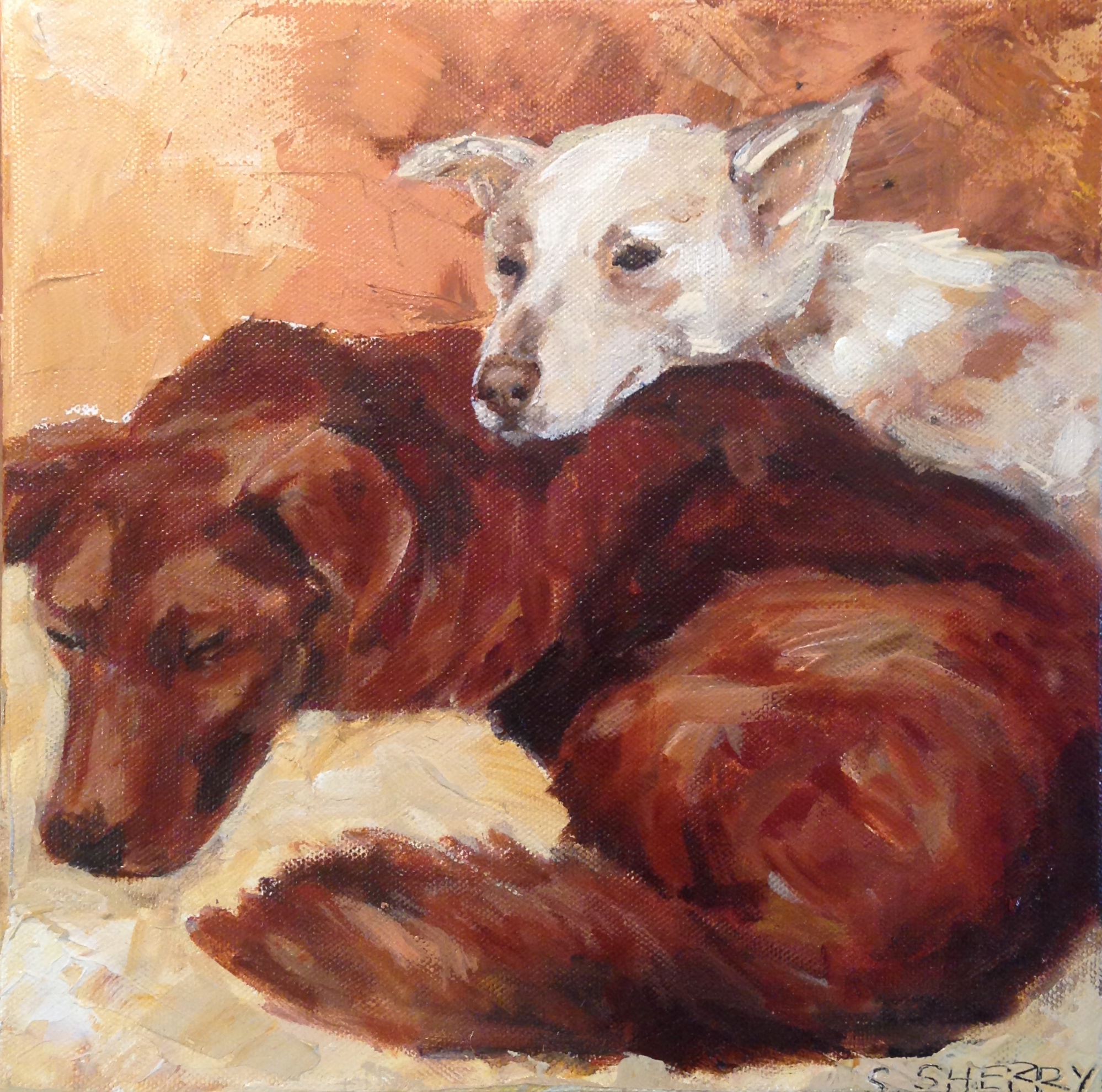 The Artsy Equine: Day 15, Dog 15