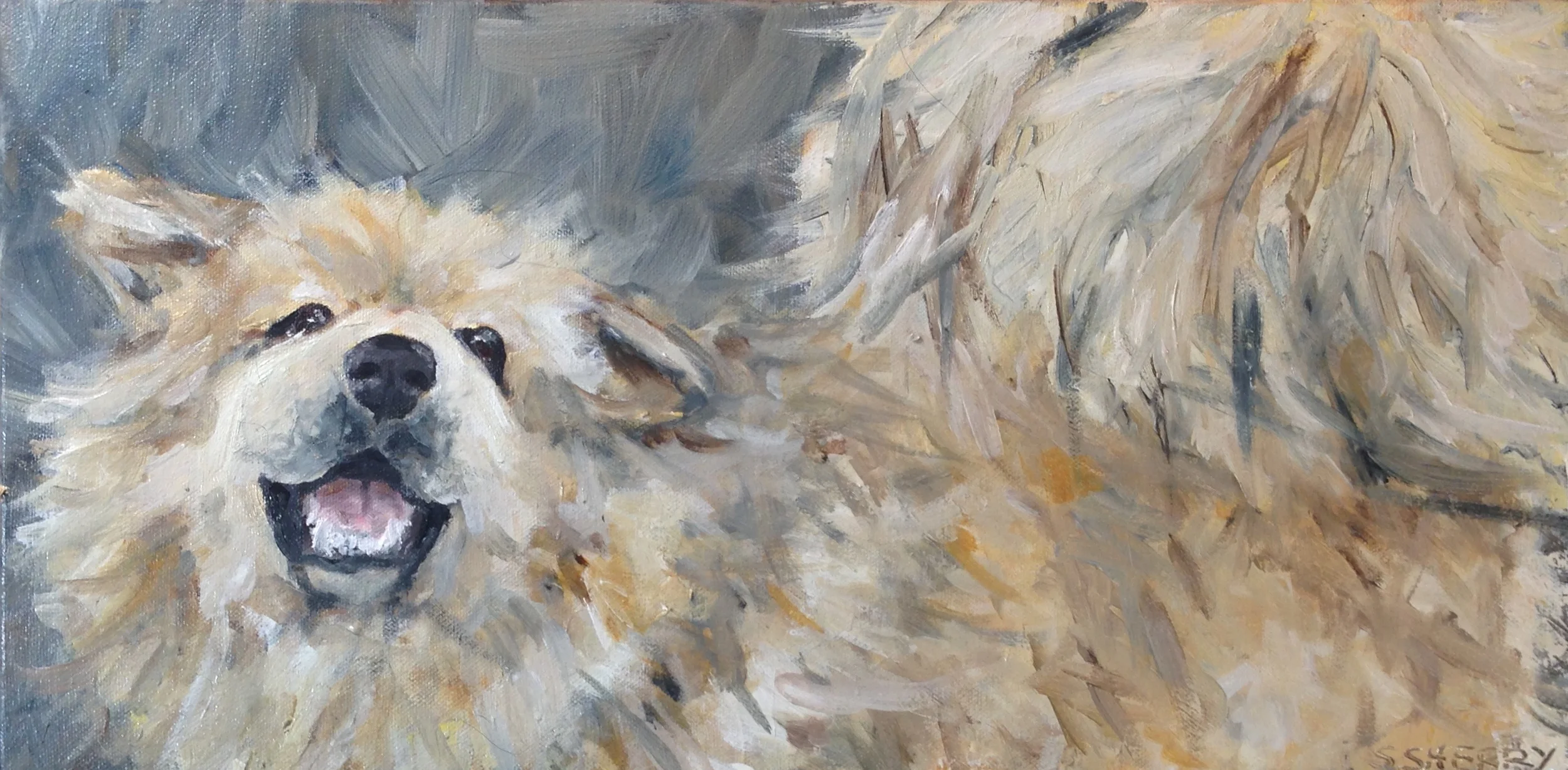 The Artsy Equine: Day 16, Dog 16