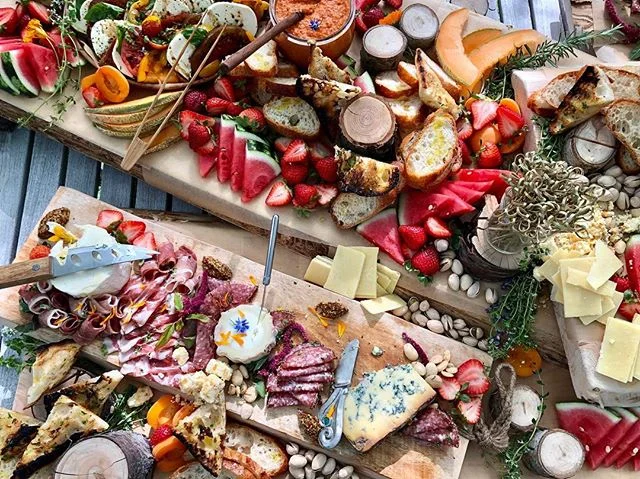 From a backyard birthday, summer spread.🌻Happy summer solstice &amp; happy birthday today to our mama who embodies this longest day of the year.🌻You are pure sunshine, light, happiness &amp; fun! We love you &amp; feel beyond blessed to have you as