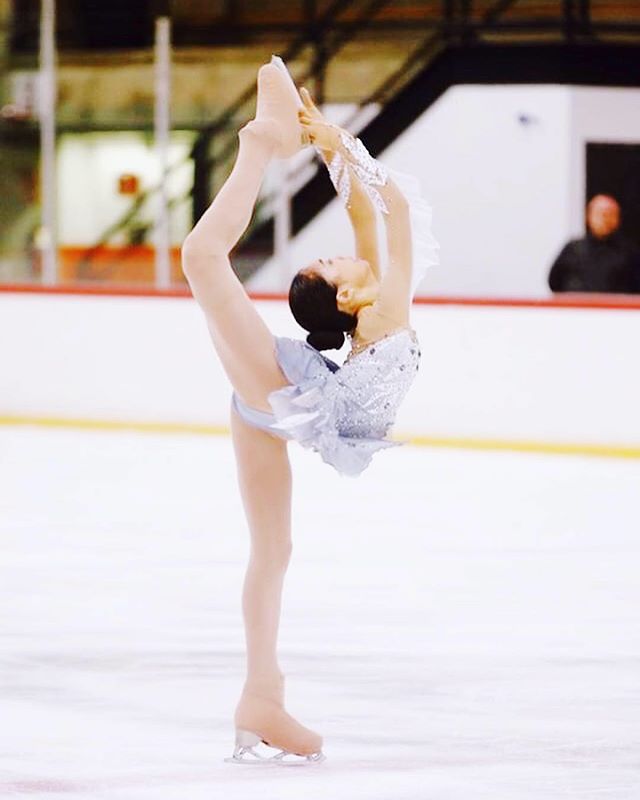 @_caitlinnhaa_ is off to Sectionals after winning Junior Ladies Bronze at SWP Regionals✨😍
