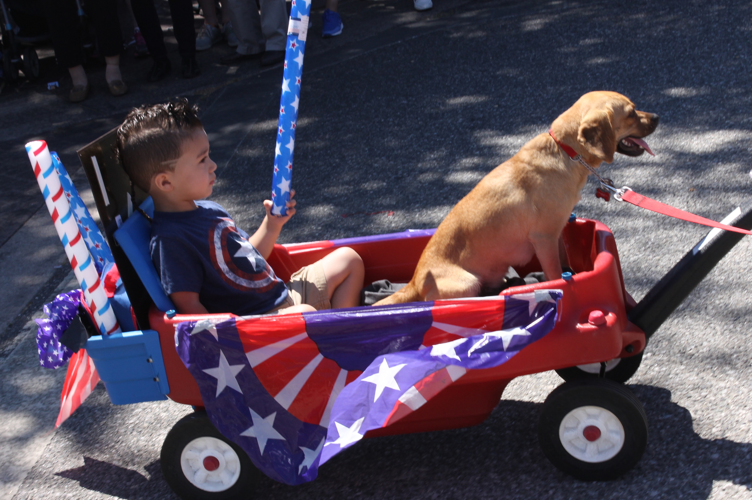 The 2015 Morgan Hill 4th of July Freedom Fest Parade w/The Pack 