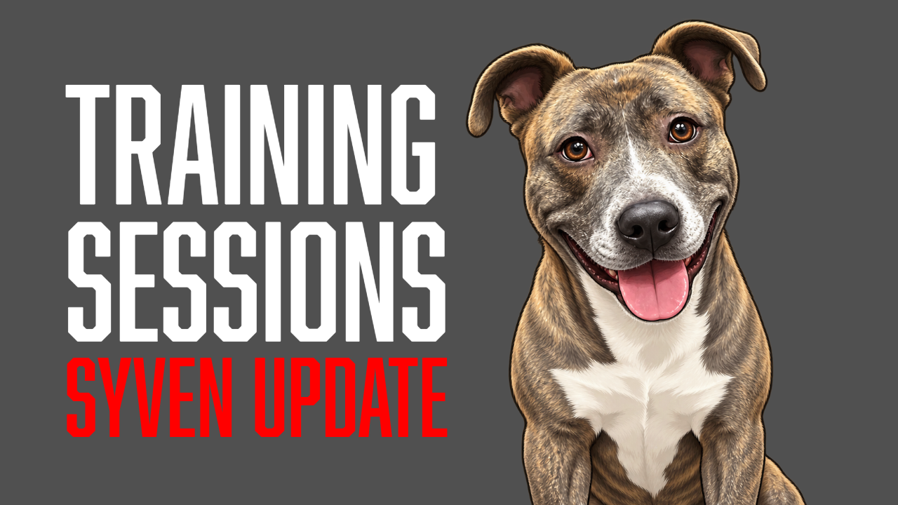 Syven Update: Training, Elbow Surgery Fundraising, and Adoption