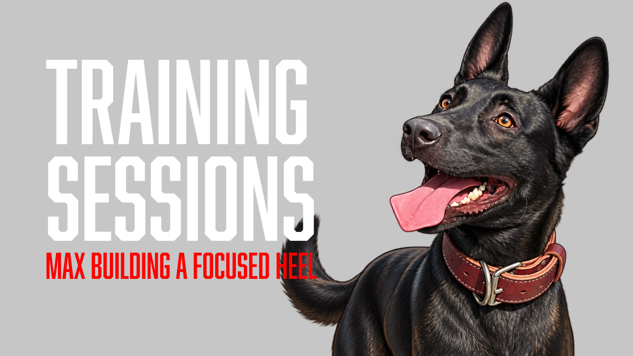 Building a Powerful Focused Heel | Executive Protection Dog Training