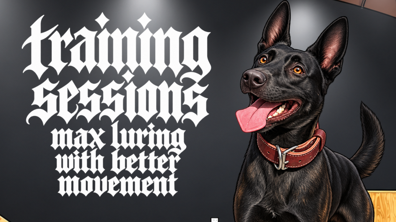 Building Food Drive, Focused Heeling &amp; Better Movement Through Luring | Max's Training Progress