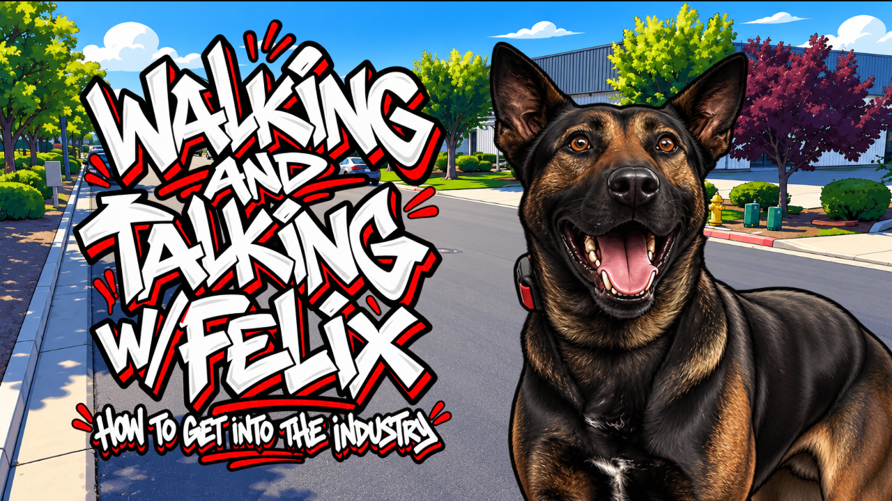 Walking and Talking w/Felix Ep. 1: How to Get Into the Dog Training Industry (Part 1)