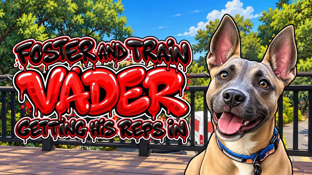 Building a Strong Foundation: Vader's Focused Heel Training | FREE DOGS Foster &amp; Train