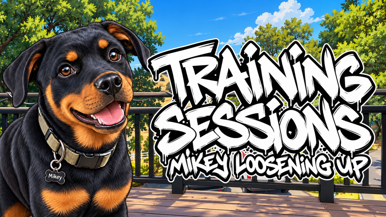 Building Confidence in a Fearful Rottweiler Puppy: Mikey's Luring and Engagement Training