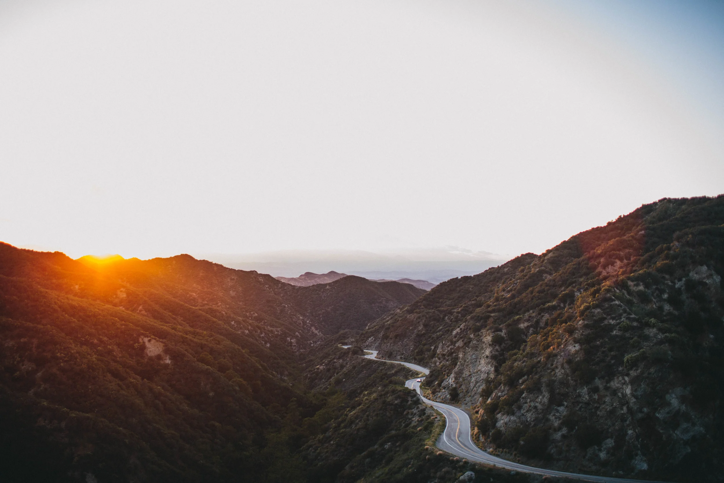 Exploring new roads and places around Los Angeles