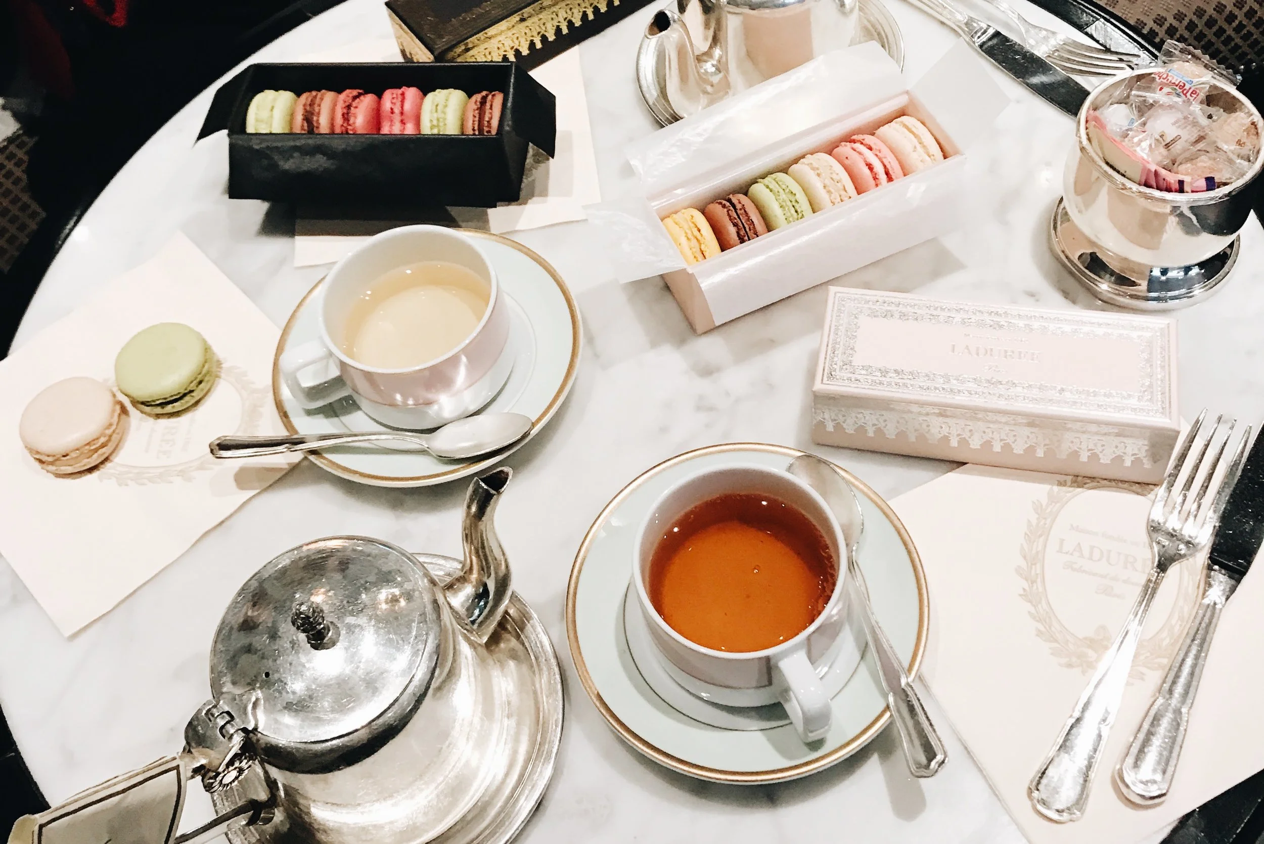 Laduree for Mel's Birthday!