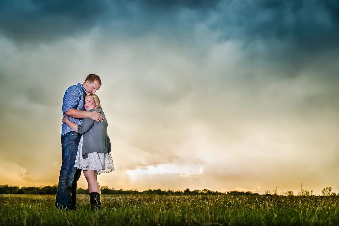 Sunset engagement