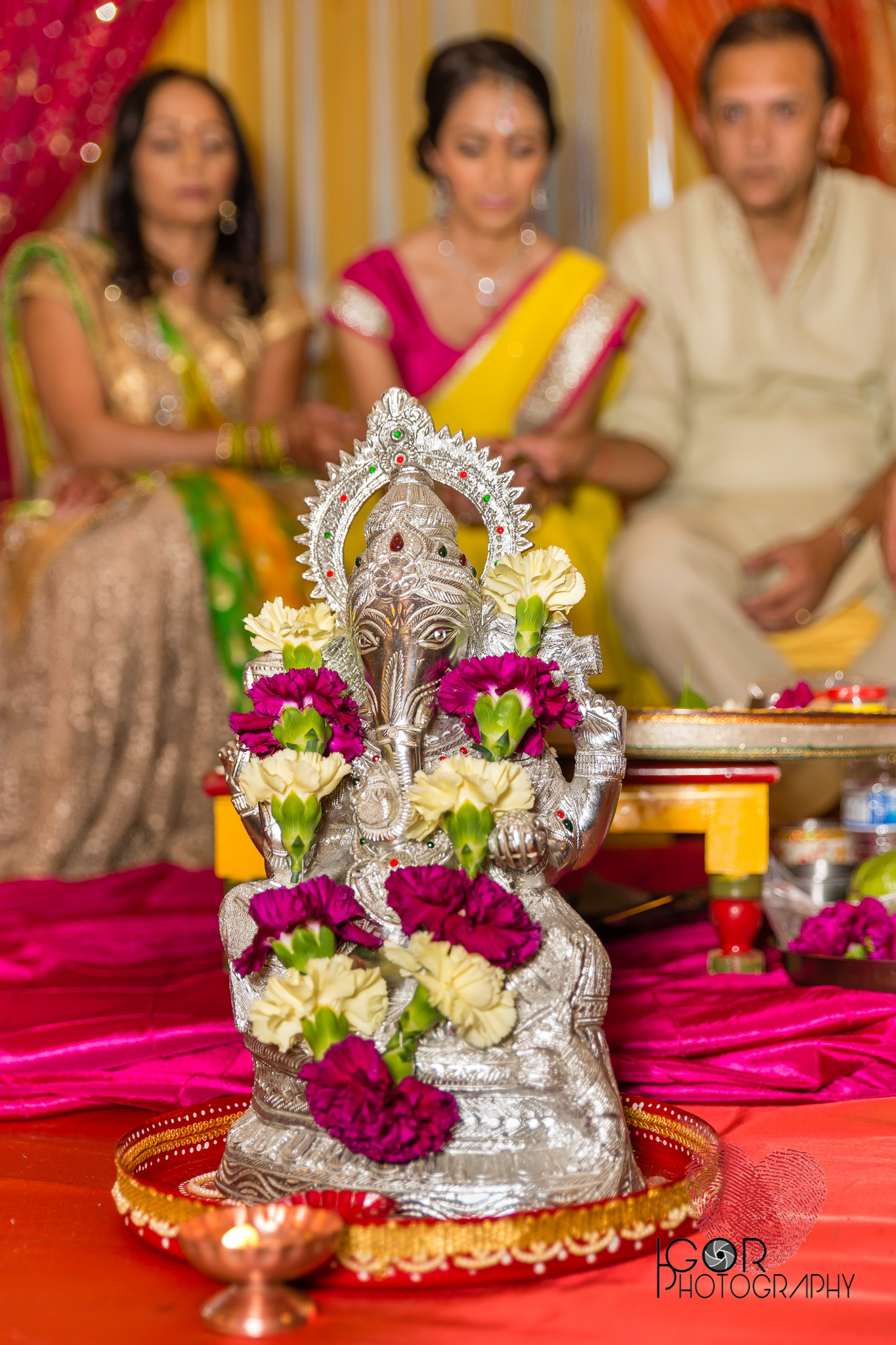 Indian pre-wedding ceremony