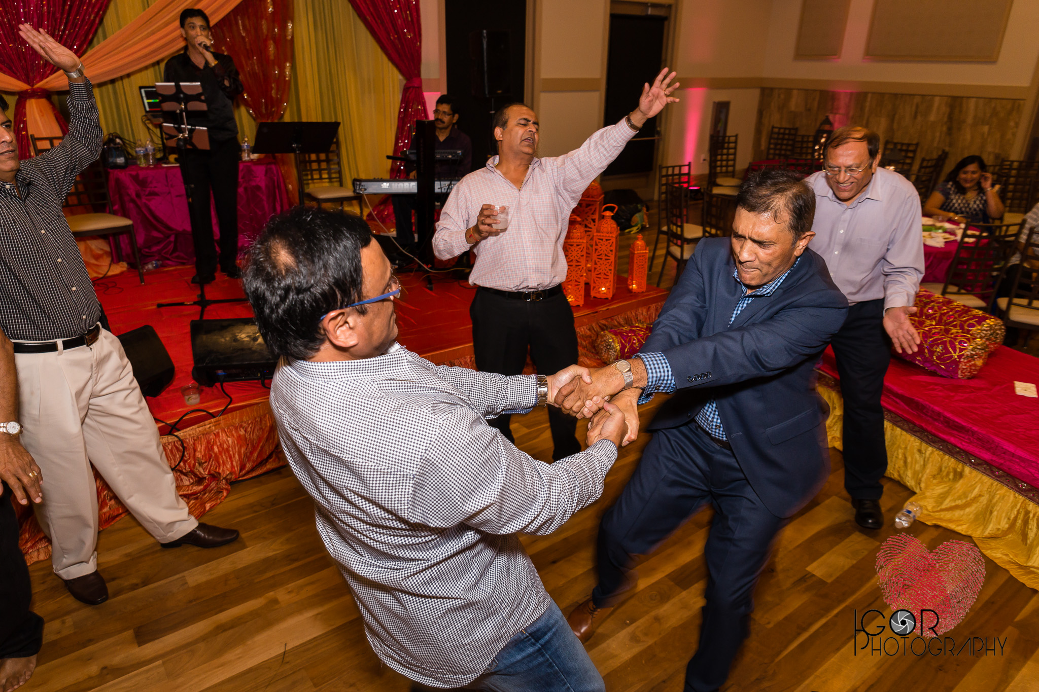 Indian wedding dancing