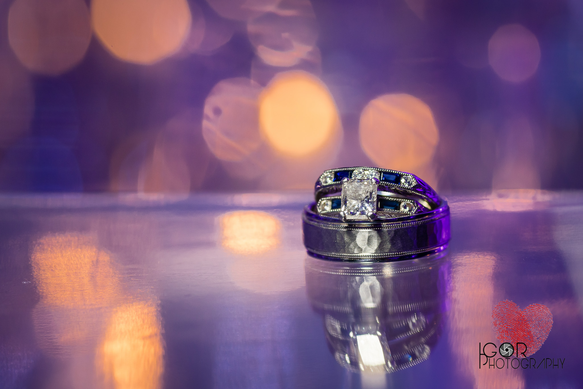 Indian wedding ring shot