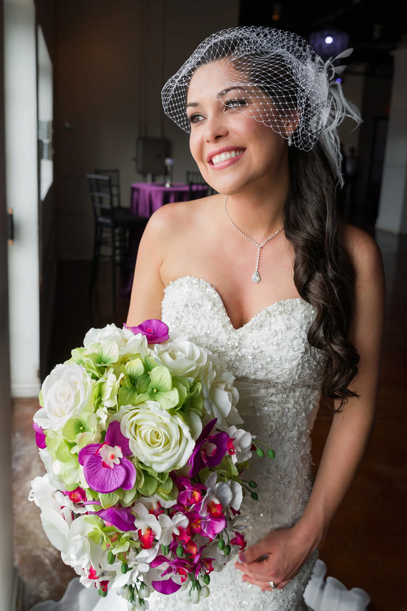 Commerce Event Center bridal photographer