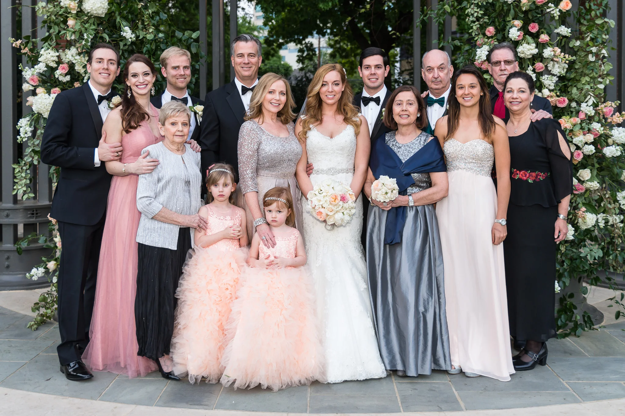 Group ceremony at Arlington Hall