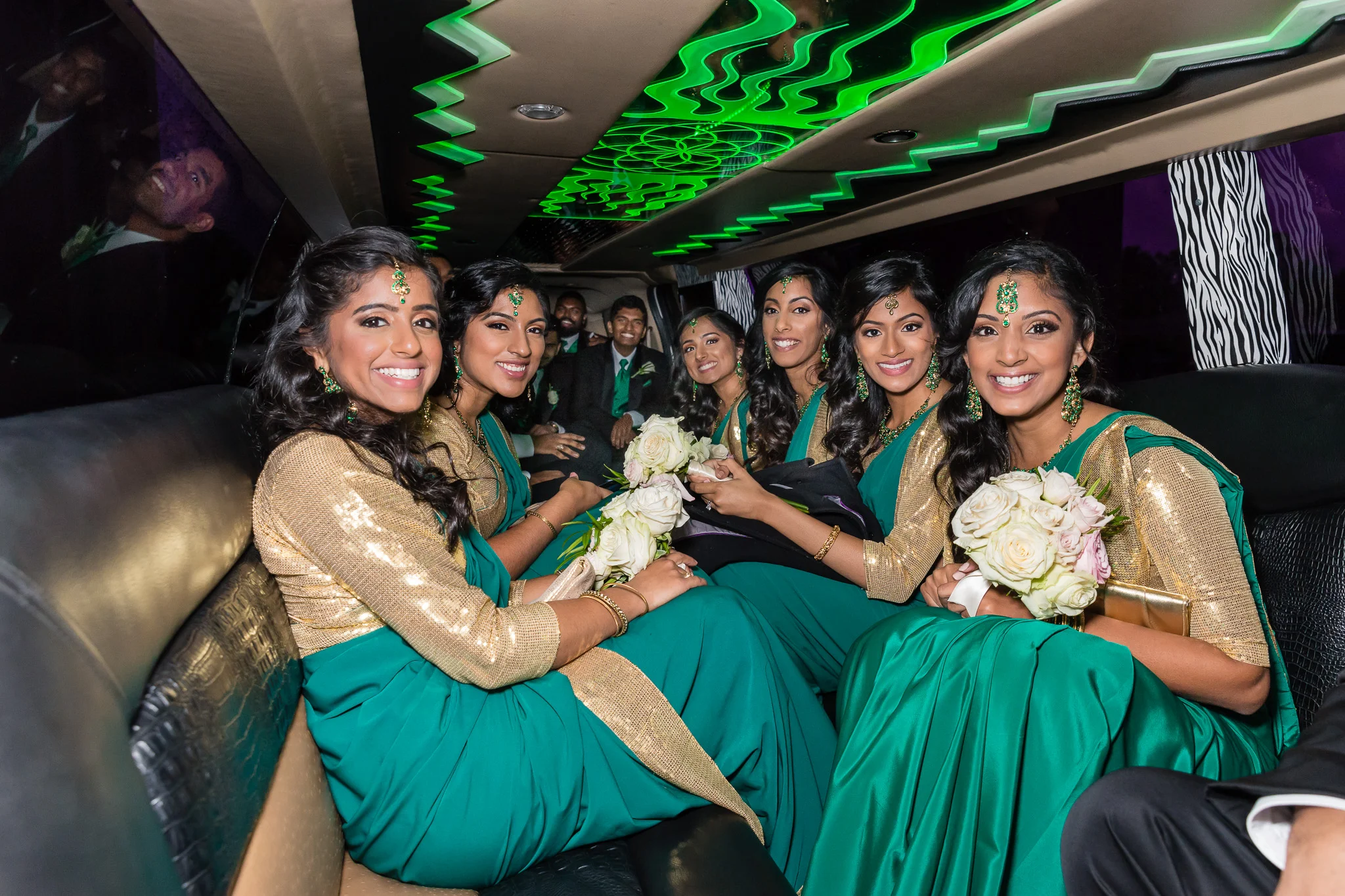 Indian bridal party hampton inn reception