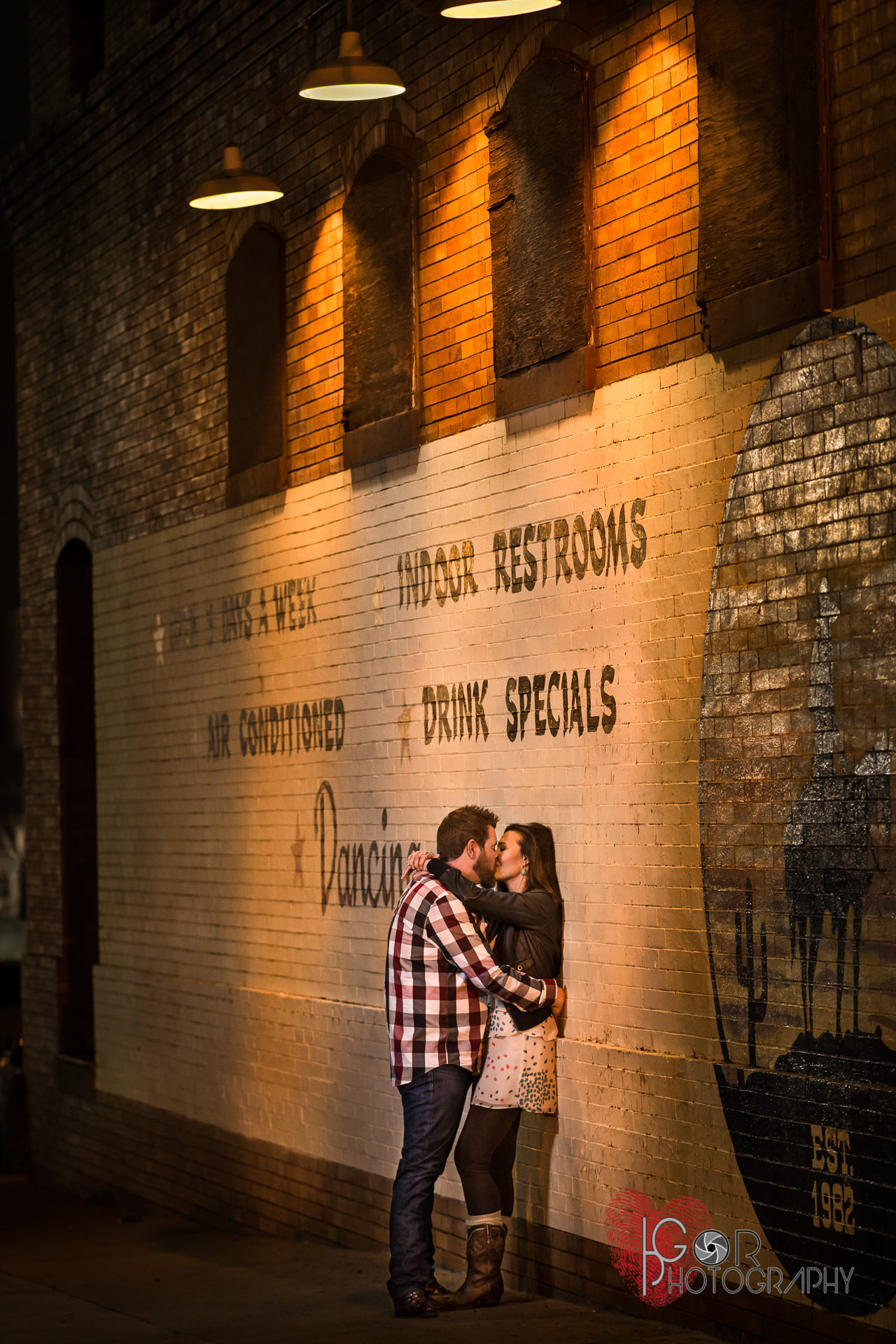 Stockyards Engagement Photography