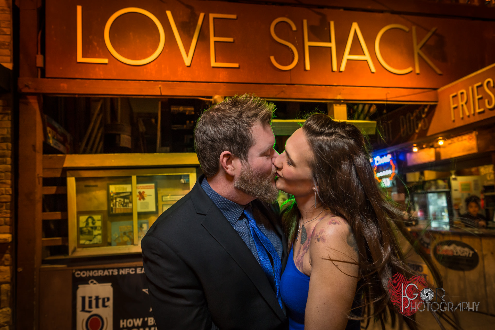 The Love Shack Couple Portrait