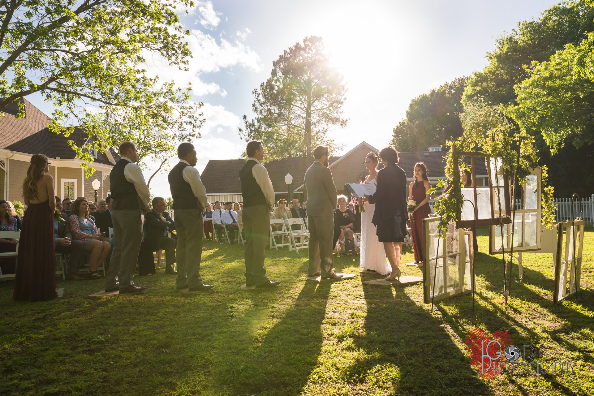 Farmhouse wedding in Dallas