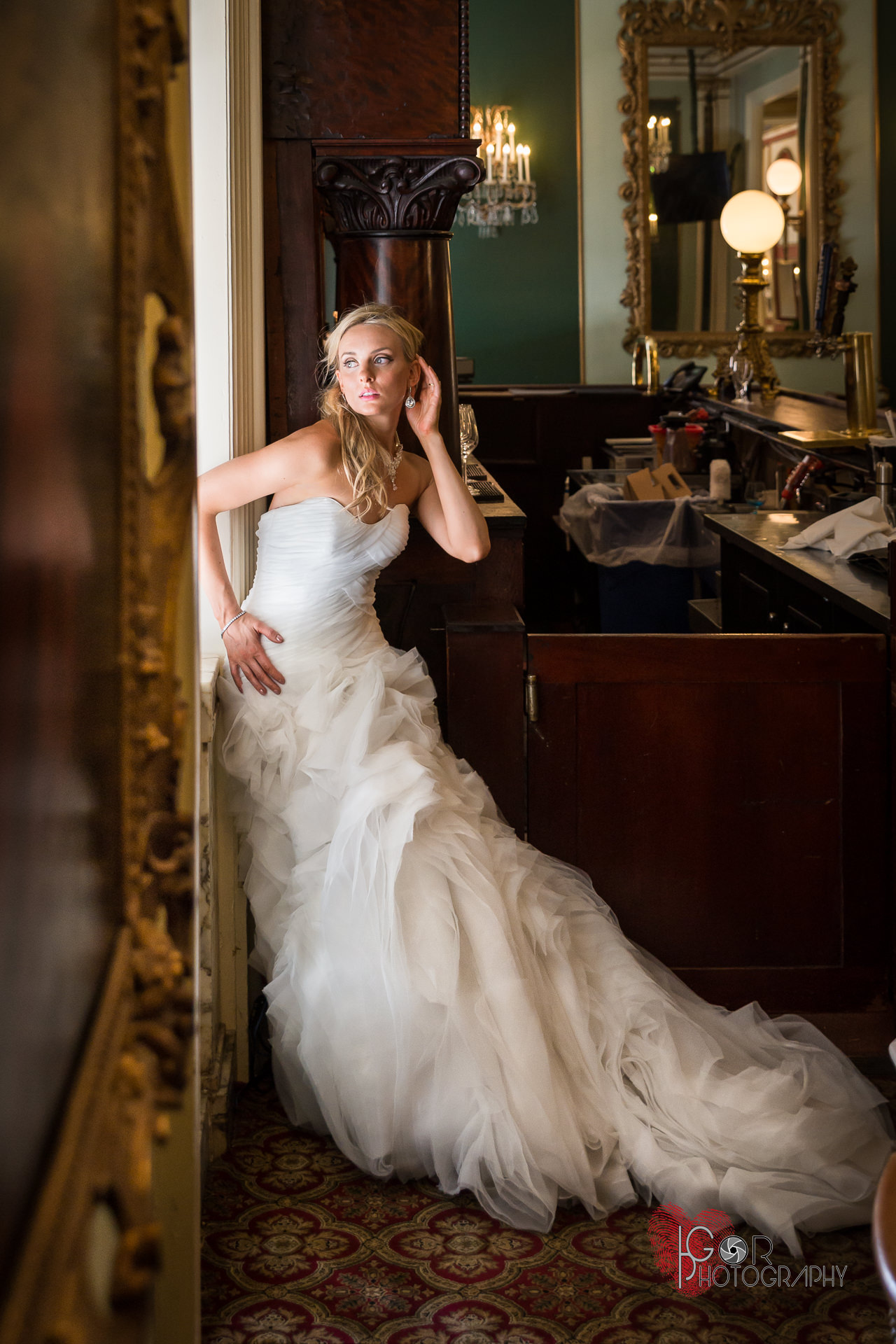 Romantic bride photography