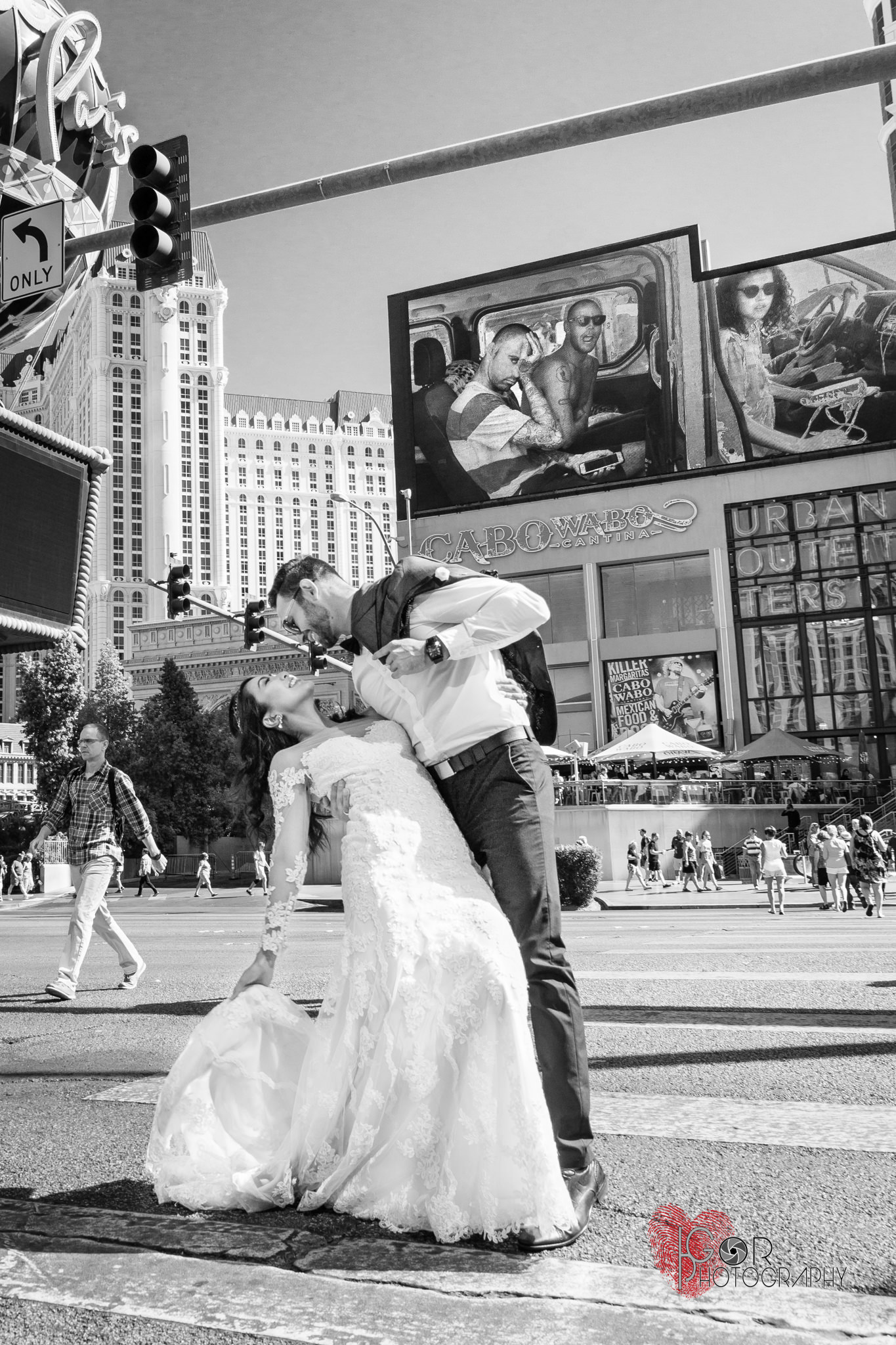 Paris Hotel Vegas Strip Wedding