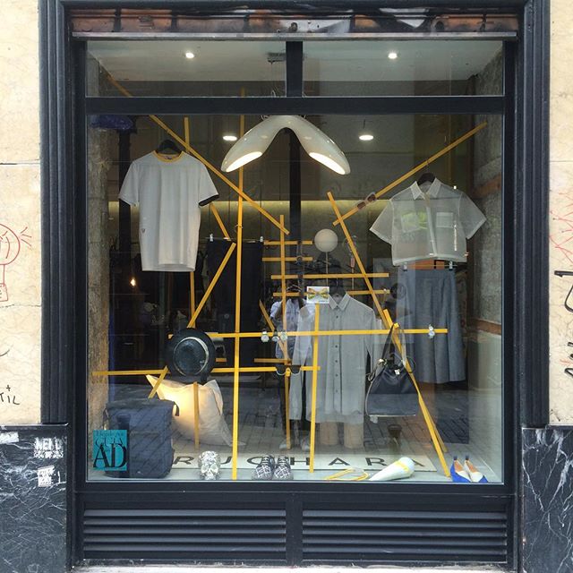 Out #windowdsiplay at Casa Quiroga (Madrid) You can find there our SS collection.