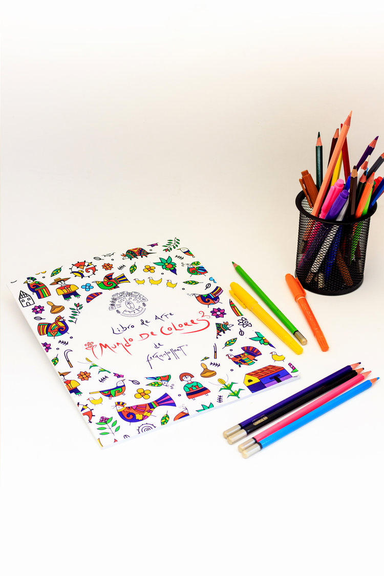 Download Coloring Book Mundo De Colores Fernando Llort