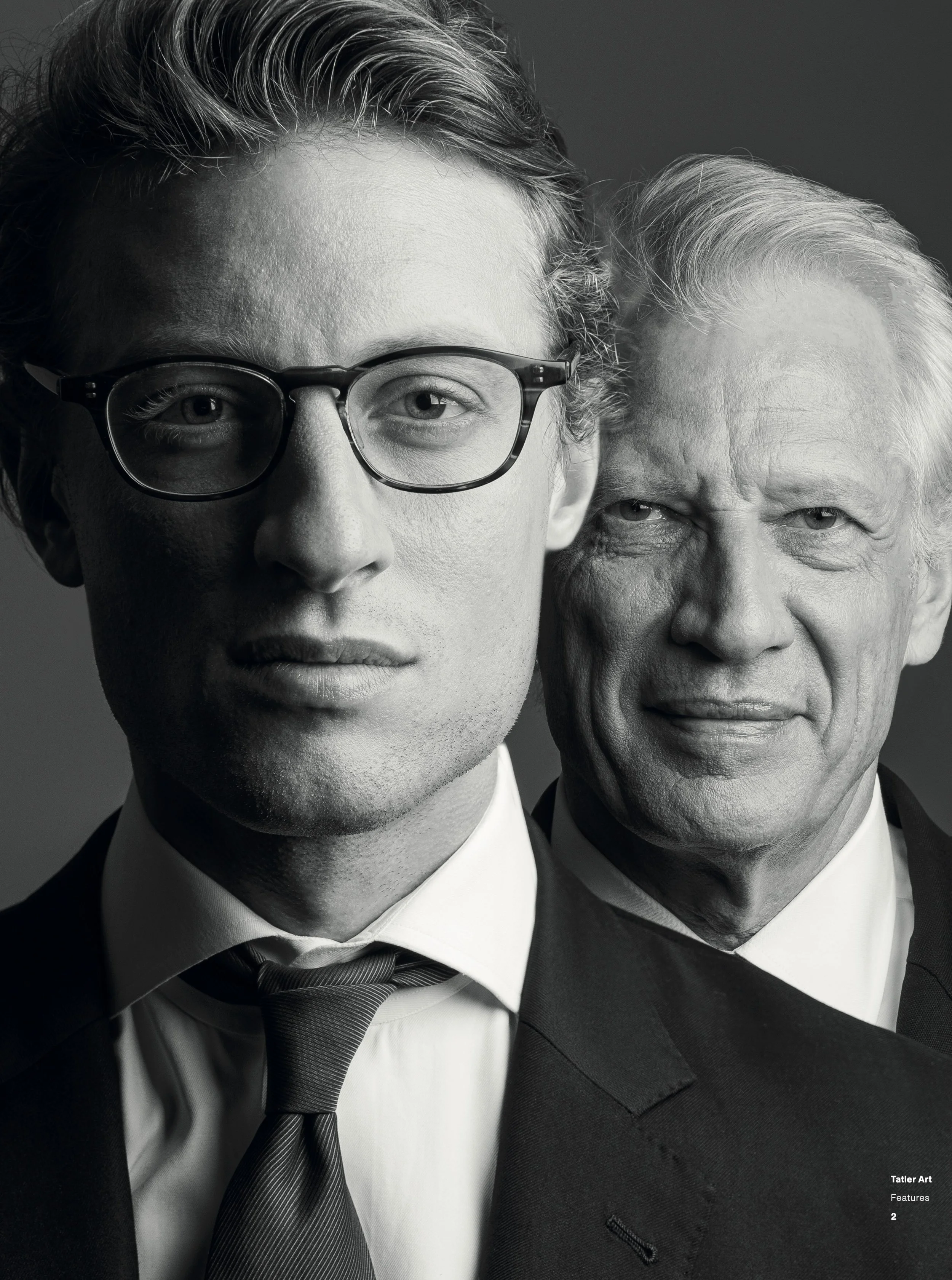 Tatler Art Feature feat Dominique de Villepin & Arthur de Villepin